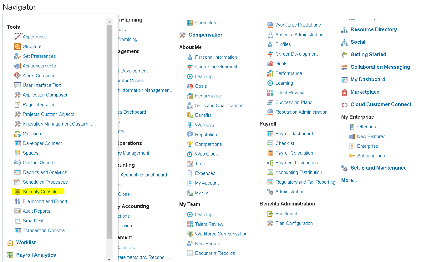 Application Implementation Designation Roles Implementation User Creation, Roles and Privileges | Enterprise ...